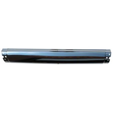 Rear Bumper Face Bar Made Of Steel Chrome Fits 55 Chevy 4040-800-551a