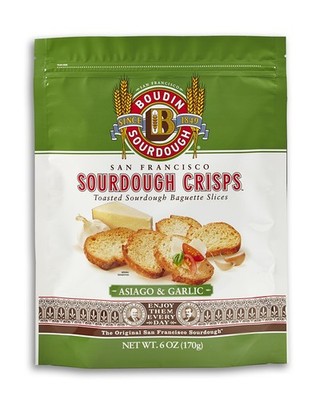 San Francisco Boudin Bakery Sourdough CrispsAsiago & Garlic