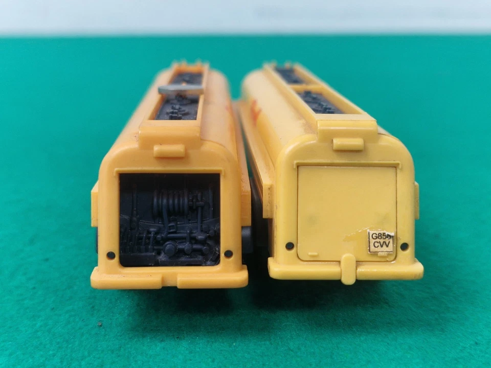 2 x Remolques cisterna WIKING HO calibre modelo ferrocarril carcasa Foto 3 de 4