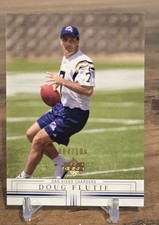 2001 UPPER DECK DOUG FLUTIE #d/100