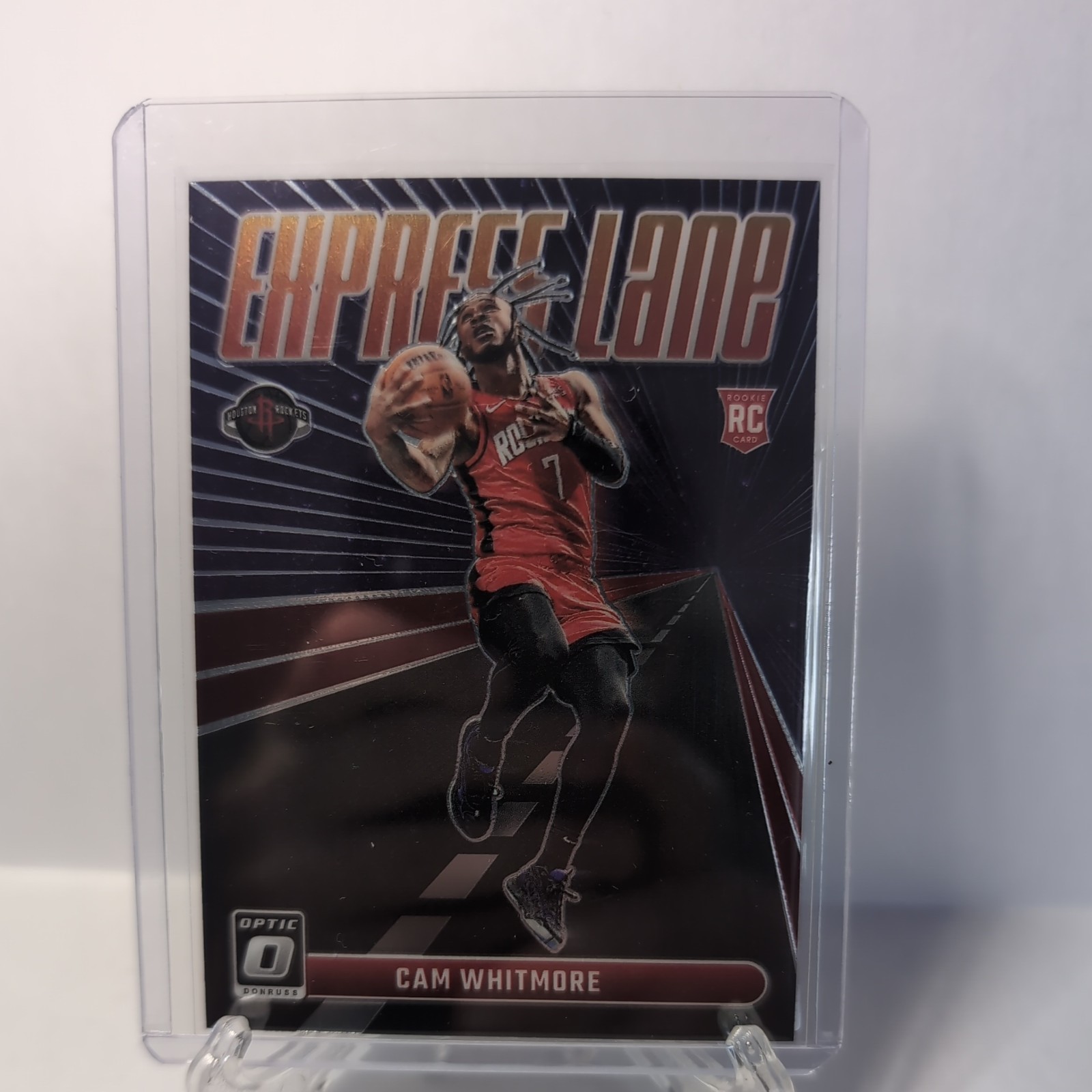 Cam Whitmore 2023-24 Panini Donruss Optic Express Lane Insert #7 Rockets