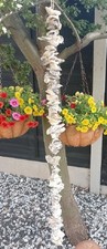 Oyster Shell Garland 1 Metre Real Seashells Rustic Nautical Decor Wall Hanging