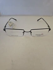 NEW Easytwist  ET 876 Turboflex 360 Hinges Eyeglass Frames 54 19 145 Black $143.