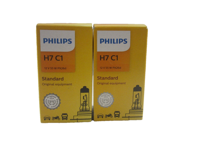 H7C1 Philips Headlight Bulb Lamp Driver or Passenger Side for MB