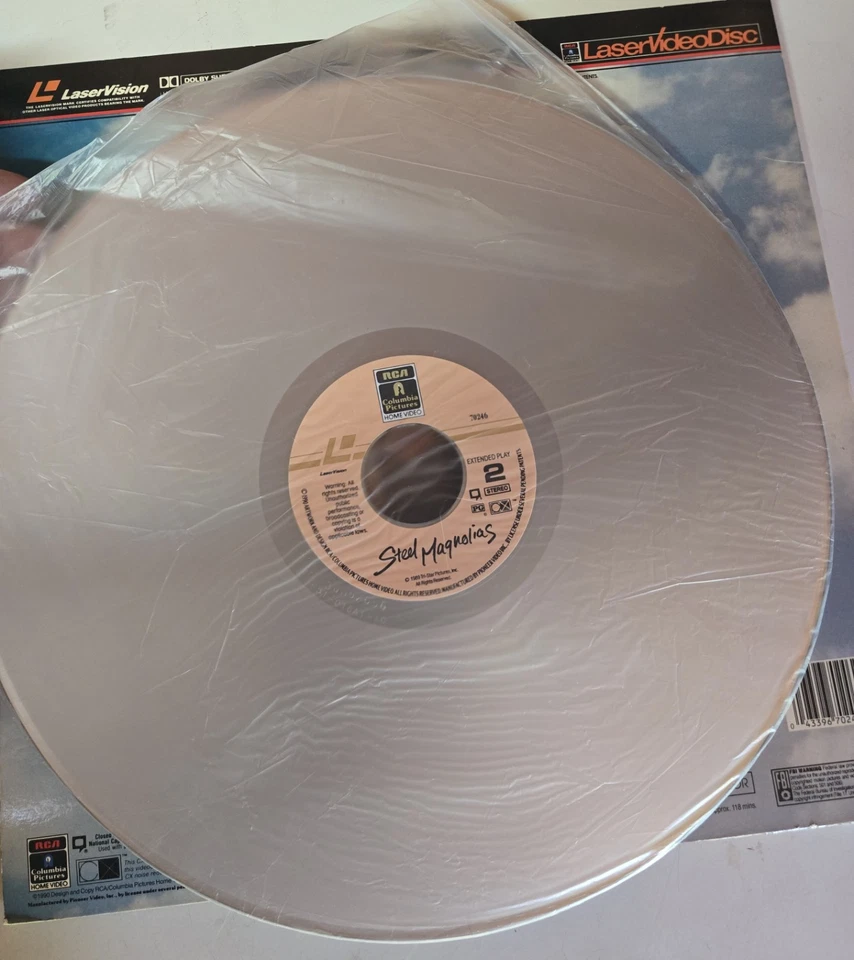 Steel Magnolias Lazerdisc Movie 1989 TRI-STAR release Julia Roberts Foto 3 de 4