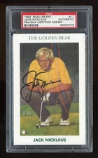 Jack Nicklaus 1992 Mueller Golf's Greatest Signed Auto PSA/DNA Masters