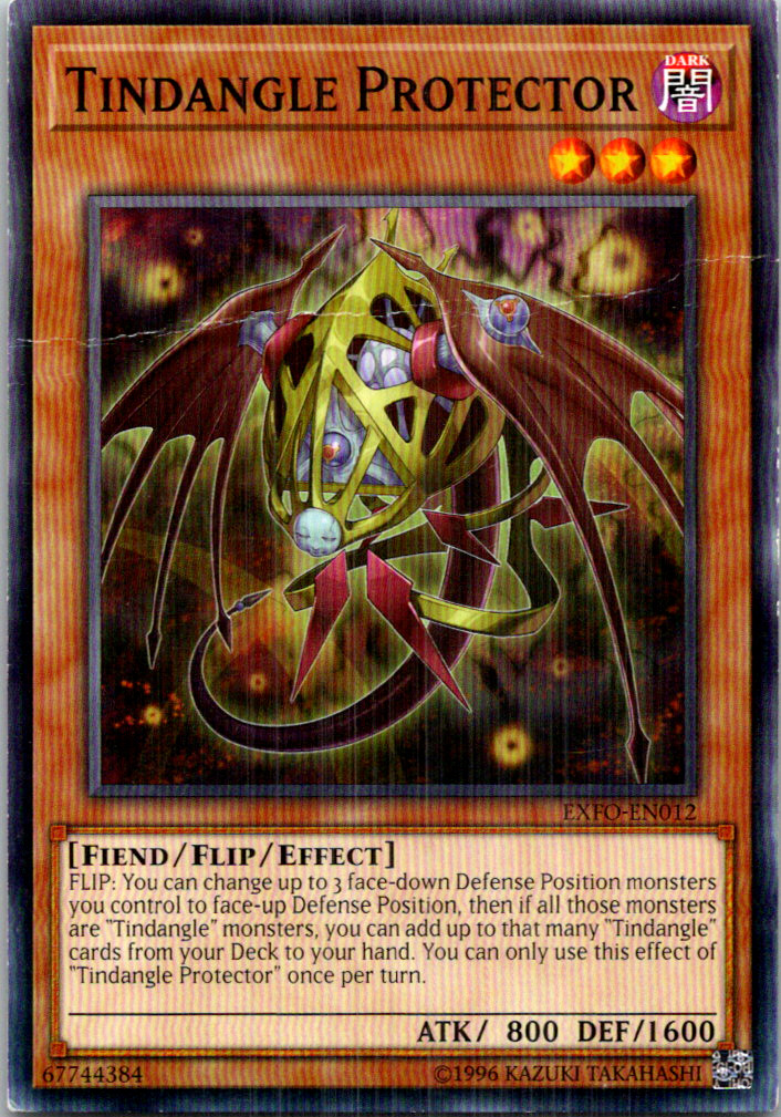Tindangle Protector EXFO-EN012 Yu-Gi-Oh! TCG Unlimited HP