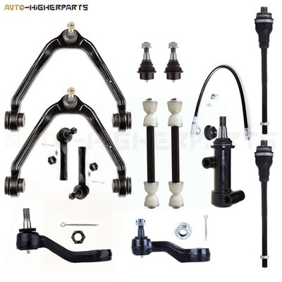 For 2000-2006 Chevy Tahoe 13 Pcs Front Upper Control Arms Sway Bar Kit