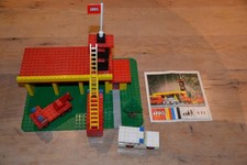 Lego anni 70 set 347 vigili del fuoco 70s stazione di fuoco con albero raro 1970 istruzioni