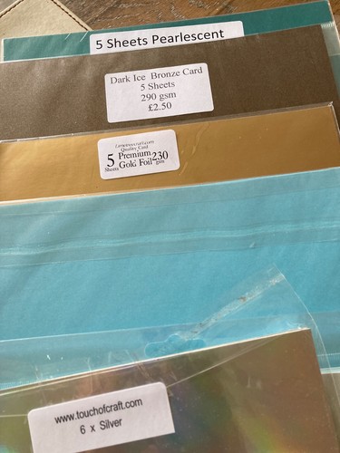 70 hojas de tarjeta A4 para manualidades, fabricación de tarjetas, etc. - Imagen 4 de 4