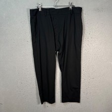 Nili Lotan Black Trousers Womens Size 6 Slim Fit Pants Cropped Minimalist Design