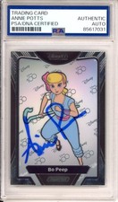 2023 KAKAWOW DISNEY 100 CHROME TOY STORY SIGNED BO PEEP ANNIE POTTS PSA DNA COA