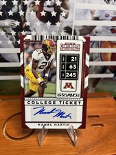 2020 Panini Contenders Draft Picks Kamal Martin #255     AU, RC