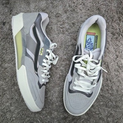 Vans Skate Pro Ave 2 Men Size 7 Medium Grey And White Ultimate waffle 0826