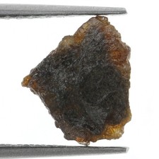 Real Natural Rough Loose Diamond, Dark Brown 1.23 Carat Uncut Raw Mine Diamond