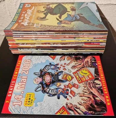 Gratis Comic Tag 2016 # 34 Comics # komplett