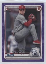 2020 Bowman Draft Purple Border 43/250 Levi Prater #BD-125 0jv5