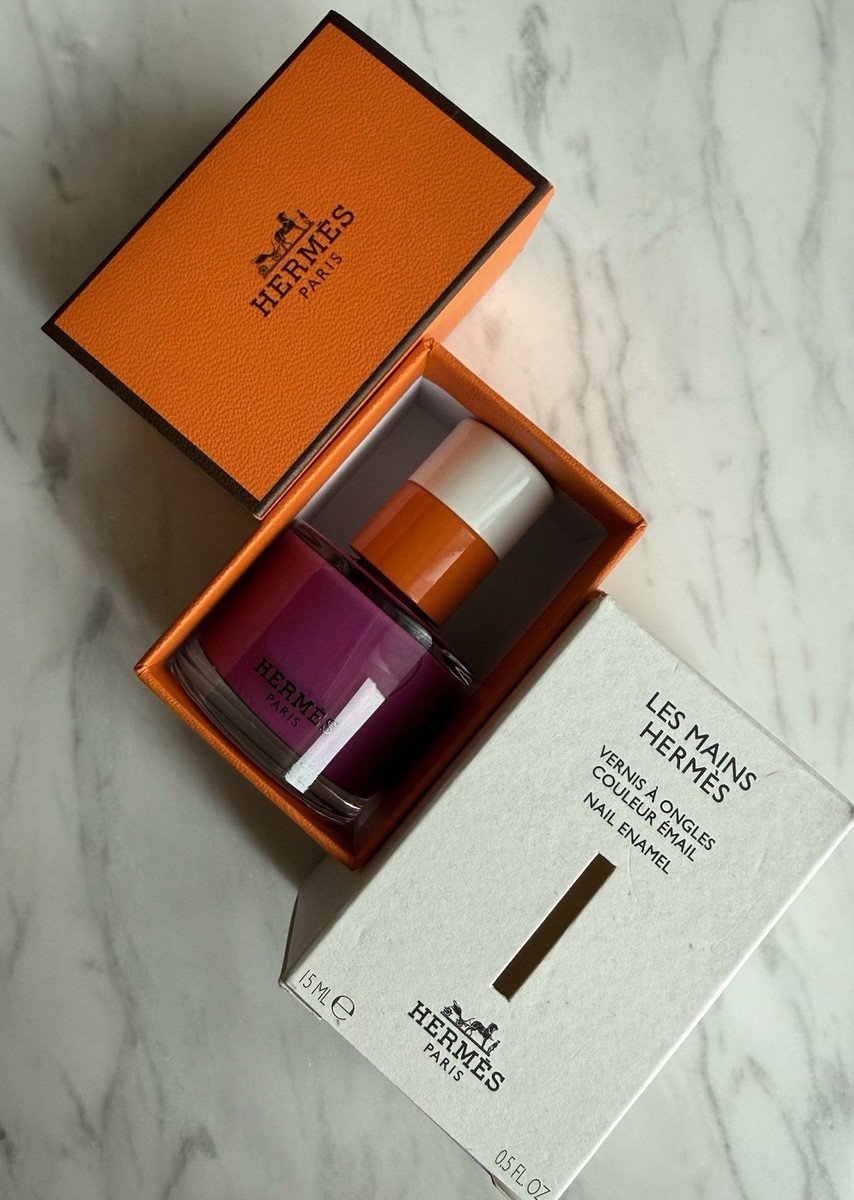 New Hermes Nail Enamel #48 Ultraviolet Limited Edition 0.5 Fl Oz