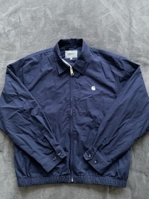 Carhartt WIP Duke Jacket Men s Size Medium Lightweight Cotton Space/Wax NWT