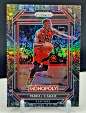 Pascal Siakam BLACK Icon Prizm 2022-23 Panini Prizm Monopoly #82 Toronto Raptors