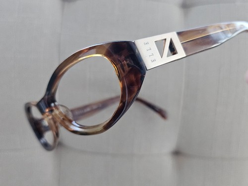 Elle Women Eyeglasses Frame EL18814 Brown Tone 53[]16 135 Eye Wear Glasses