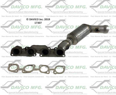 Catalytic Converter-Exact-Fit Davico 17307 fits 06-10 BMW X5 4.8L-V8