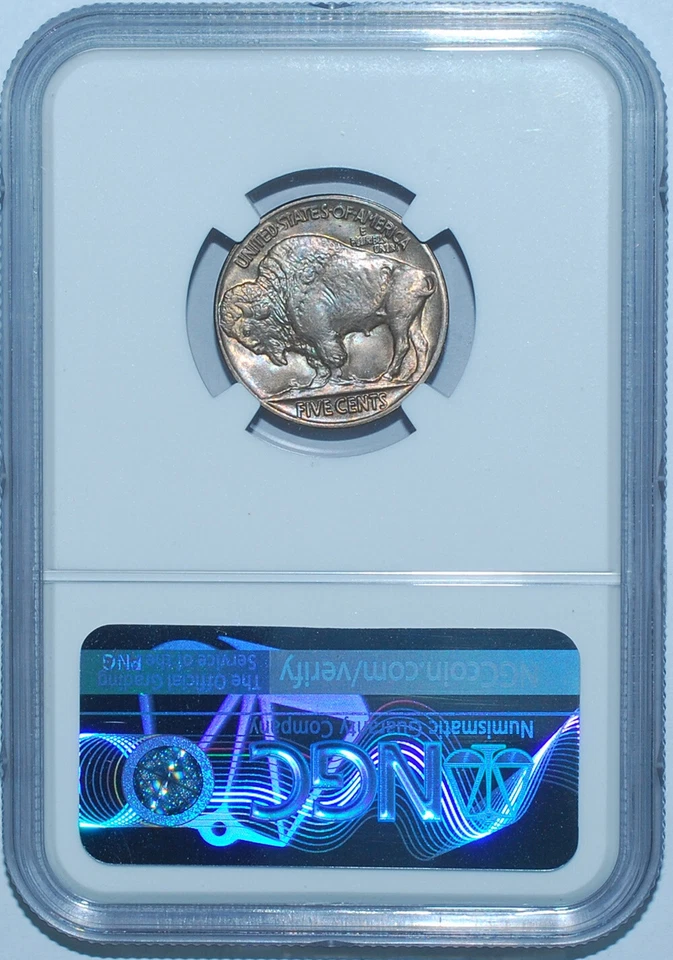 1926 NGC MS67 Buffalo Nickel - Image 2 of 2