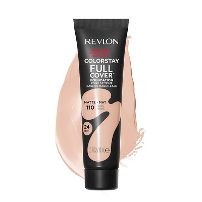 (CHOICE of Color) Revlon ColorStay Full Cover Foundation Matte Longwear NeW