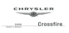 2008 Chrysler Crossfire Owners Manual User Guide