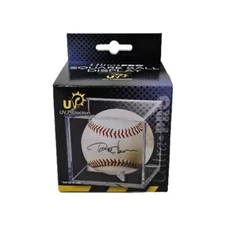 Ultra Pro UV Square Baseball Ball Holder Cube Display Case with 3 Prong Cradle