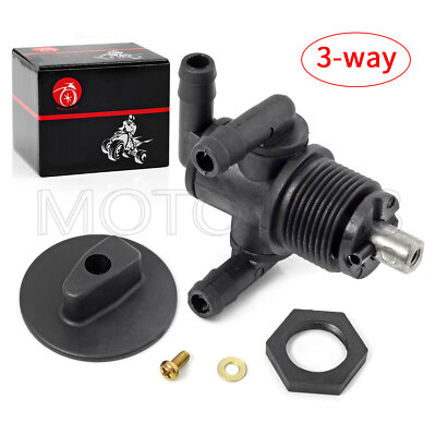 Fuel Shut Off Valve For Polaris Trail Boss 330 - 3-Way Valve, Replaces #7052161