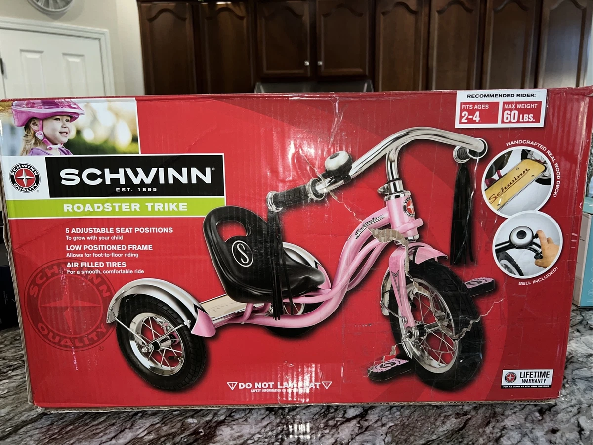 schwinn trike pink