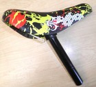 Black/White/Red/Yellow Kids' Bicycle Saddle/Seat W/Seat Post Bike Parts 195-3