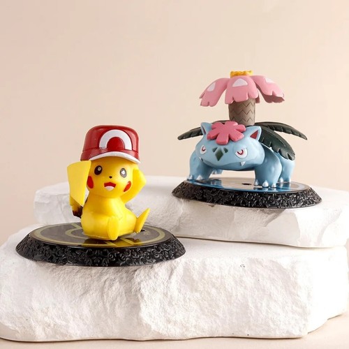 POKEMON 6PZ/SET ACTION FIGURES 6-7CM ANIME MANGA COLLECTION PIKACHU CHARIZARD - Foto 5 di 8