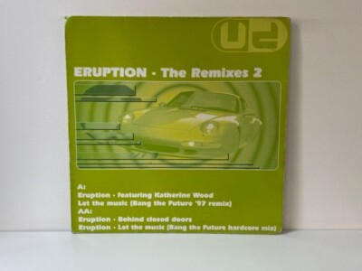 DJ Eruption - Let The Music Remixes 12'' Happy Hardcore Vinyl Bang The Future 97