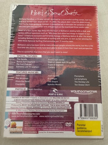 Heart of a Soul Surfer 1 DVD Region:?0 - Picture 3 of 4