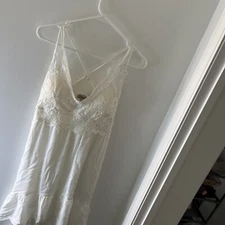 J For Justify Large Spaghetti Strap Dress longer in back shorter in front