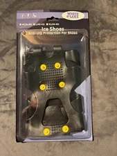 WHITE LAKE Ice Traction Anti Slip Protection for Shoes In Medium (Black) NEW