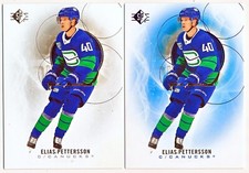 2020-21 Upper Deck SP Hockey Near Complete Base + Blue Parallel Set #1-100