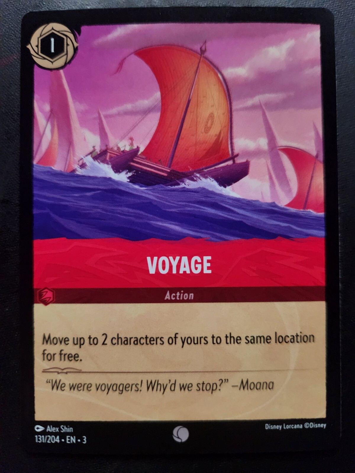 x4 Voyage - 131/204 - Common Lorcana Into the Inklands M/NM