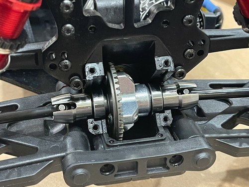 Stainless Steel Solid Axle Diff Differential Locker for 1/7 Arrma 6S Fireteam - Picture 5 of 6