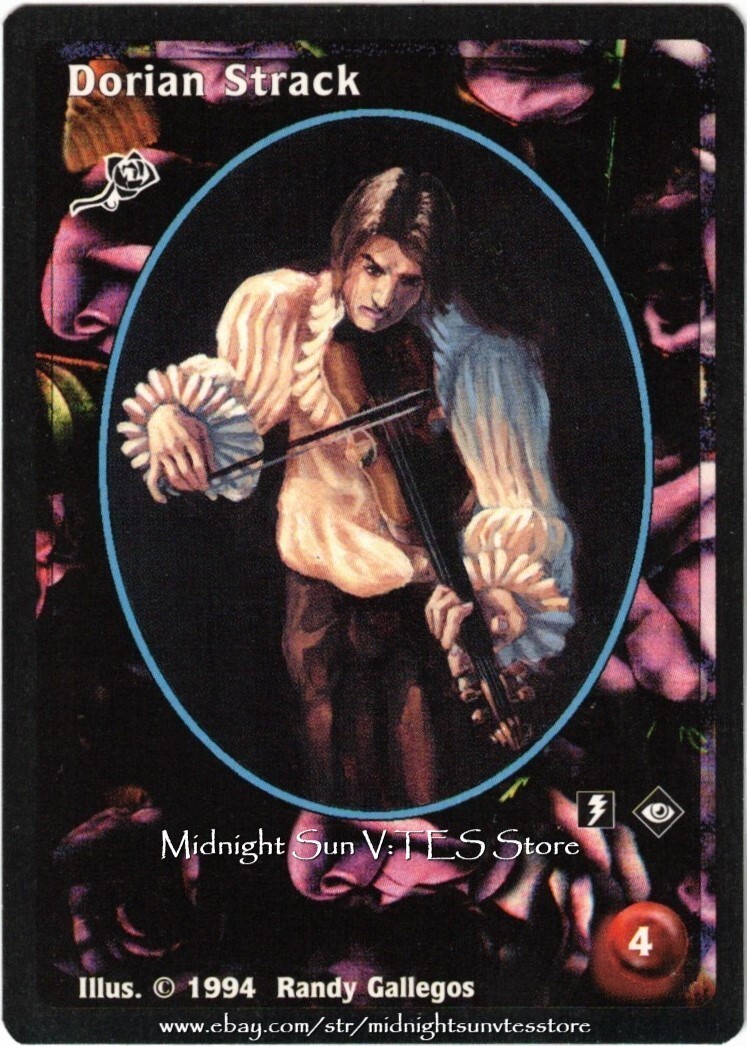 Dorian Strack Toreador Jyhad V:TES VTES Vampire CCG | eBay