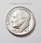 Photo of a 1978-S Roosevelt Dime Proof from an eBay listing that sold on Jul 20, 2026