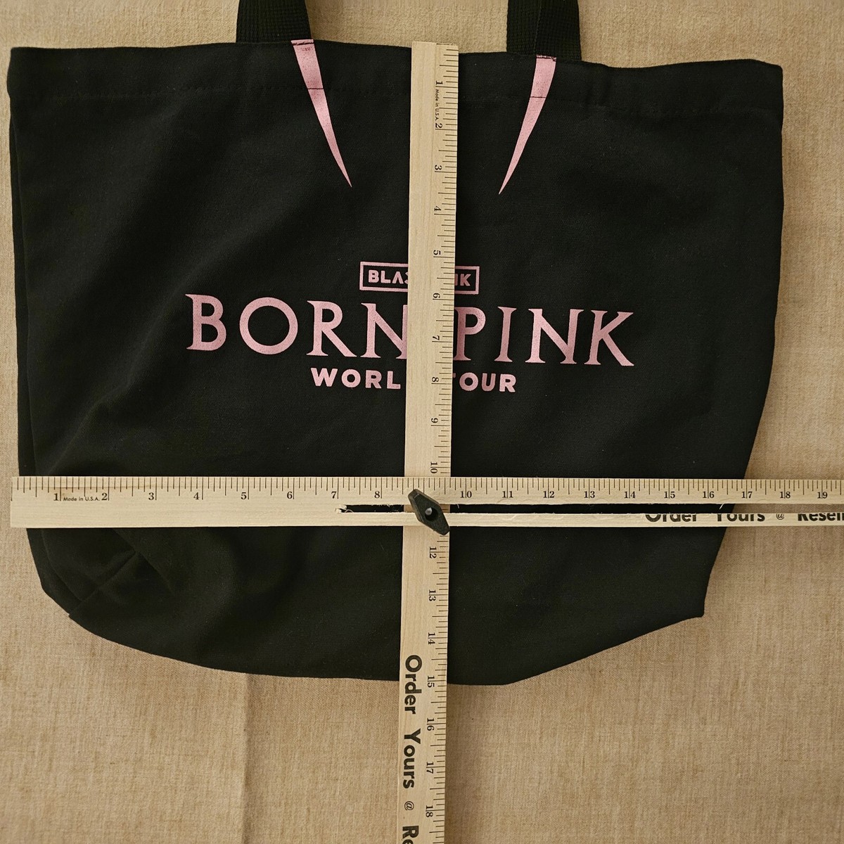 BLACKPINK BORN PINK トートバッグ　ワールドツアー　日本 BLACKPINK BORN PINK トートバッグ ワールドツアー 日本 - メルカリ
