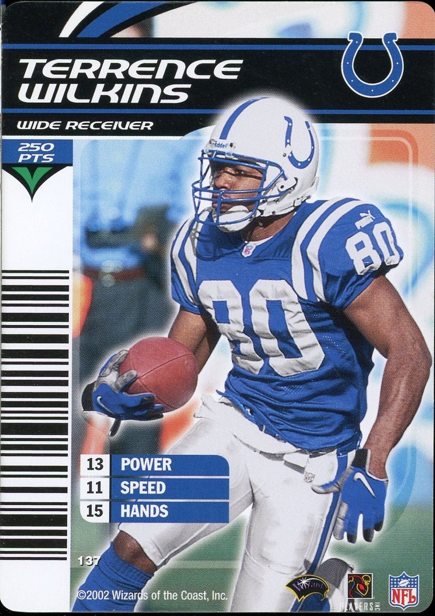 2003 NFL Showdown TERRENCE WILKINS COLTS #137 | eBay