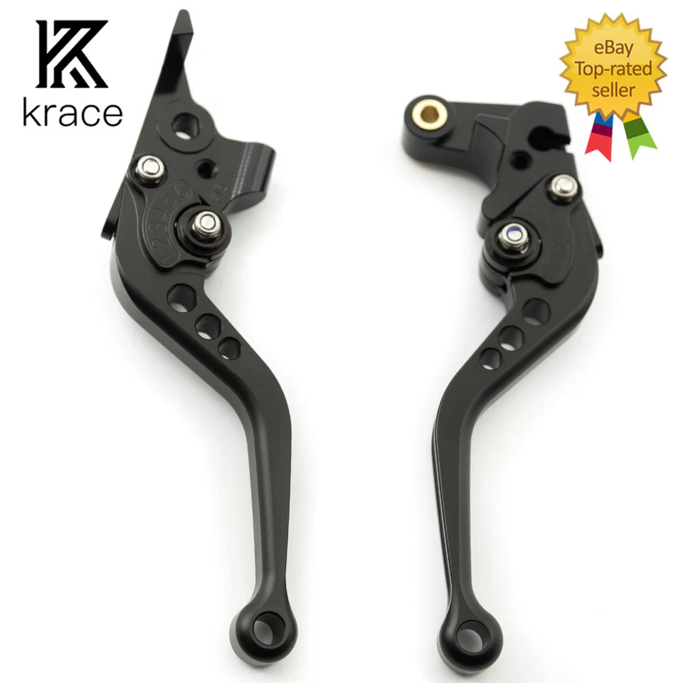 Palancas de embrague de freno negras para CBR1000RR FIREBLADE 2004-2007 CB1000R 2008-2016 Foto 3 de 4