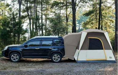 TIMBER RIDGE 5 Person SUV Tent with Movie Screen Weather Resistant Portable Tent