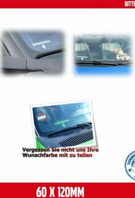 Ticket holder sticker 6 x 12 cm - Opel, Audi, VW, Honda, Toyota, Mazda tickets