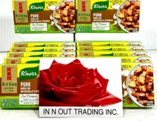 Knorr Pork Bouillon Cube 2.54 oz x 6 Cubes ( Pack of 12 )~SALE