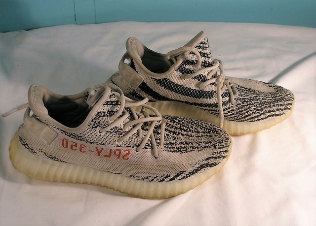 gray zebra yeezy